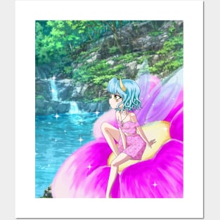 Cute Forest Fairy Posters and Art